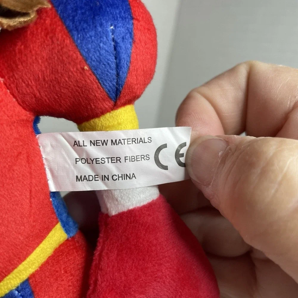Pomni Digital Circus Plush Toy Kids Adult Mysterious By 12